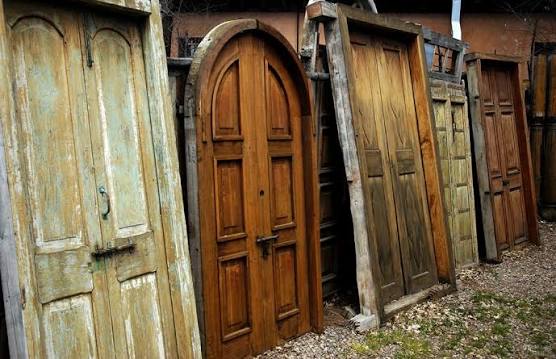 Old Wooden Door and Repurposed Styles