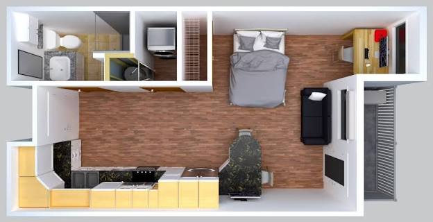 Studio Apartment