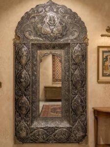 Traditional Brass and Antique-Finish Mirrors