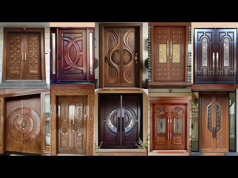 Wooden Double Door Design