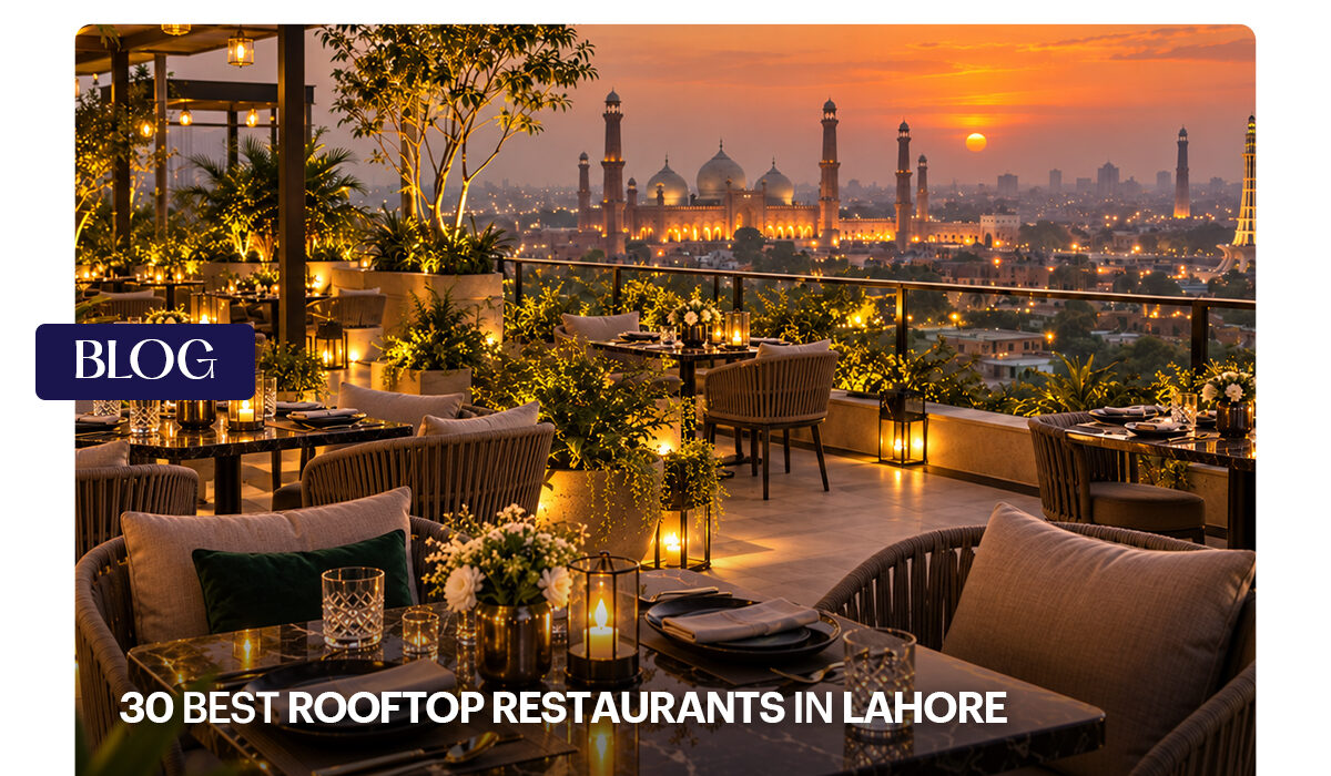 rooftop restaurants in Lahore