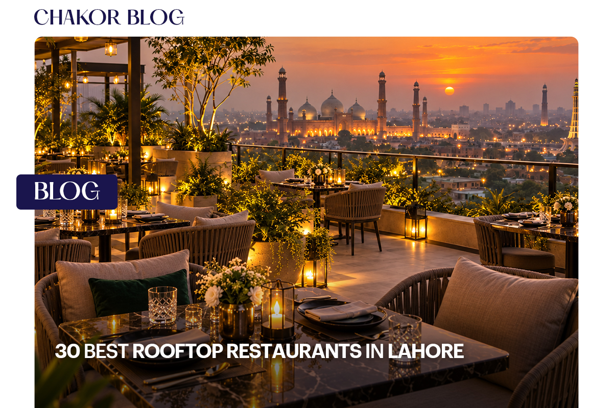 30 Best Rooftop Restaurants in Lahore