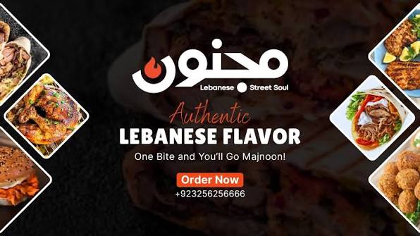 Majnoon Lebanese Street Soul one of the best restaurants in valencia lahore