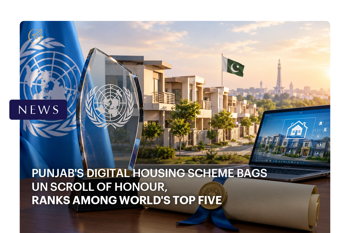 Punjab’s Digital Housing Scheme Bags UN Scroll of Honour, Ranks Among World’s Top Five