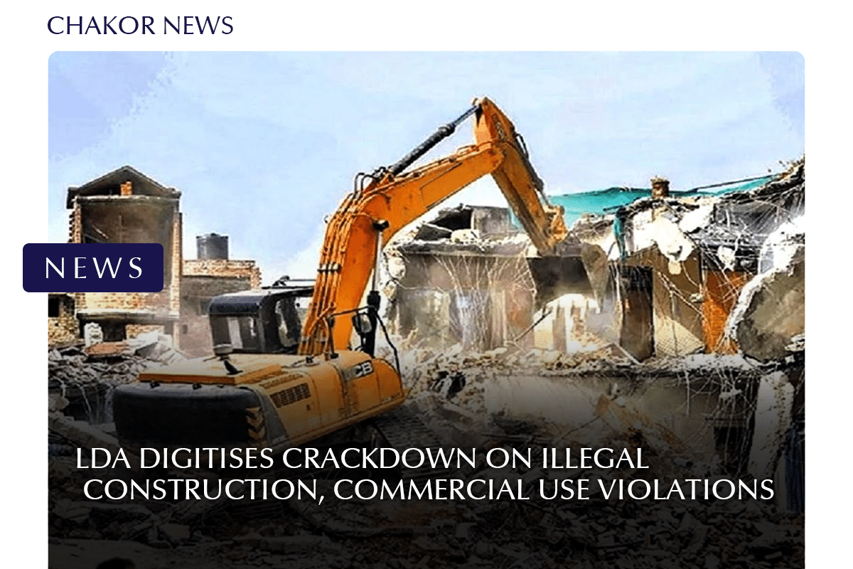 LDA Digitises Crackdown on Illegal Construction, Commercial Use Violations