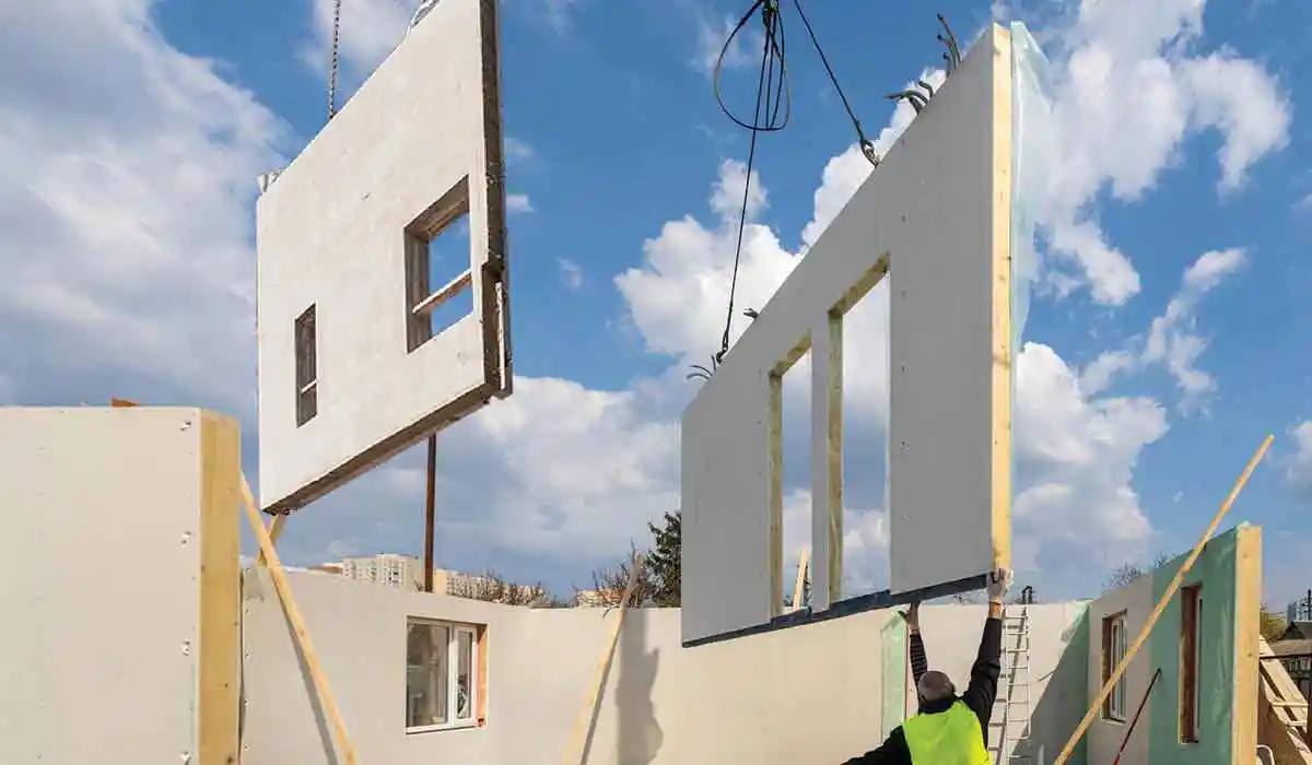 Prefabrication construction to reduce high rise construction time