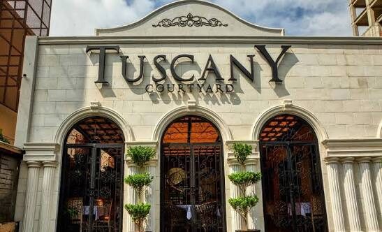 Tuscany Courtyard one of the best restaurants in Lahore