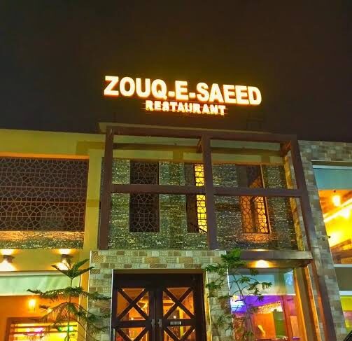 Zouq-E-Saeed Restaurant