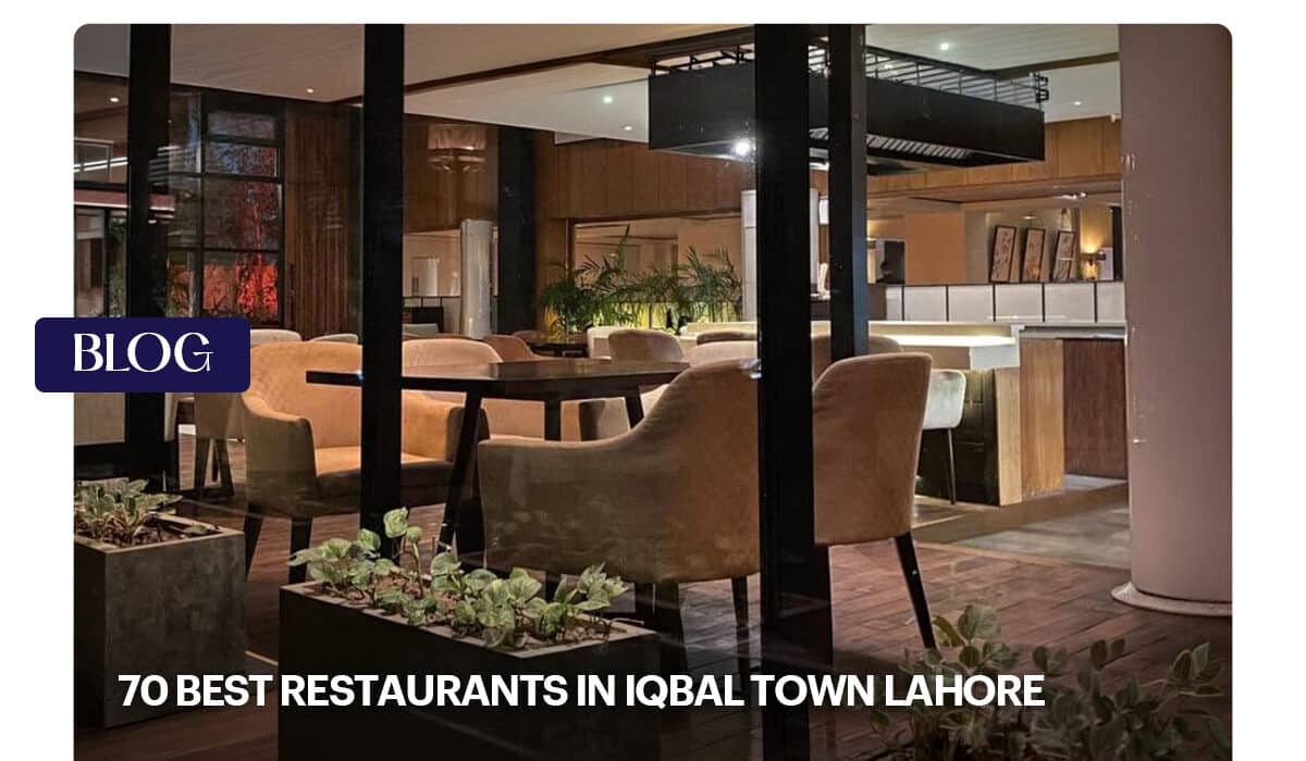restaurants in Iqbal Town Lahore