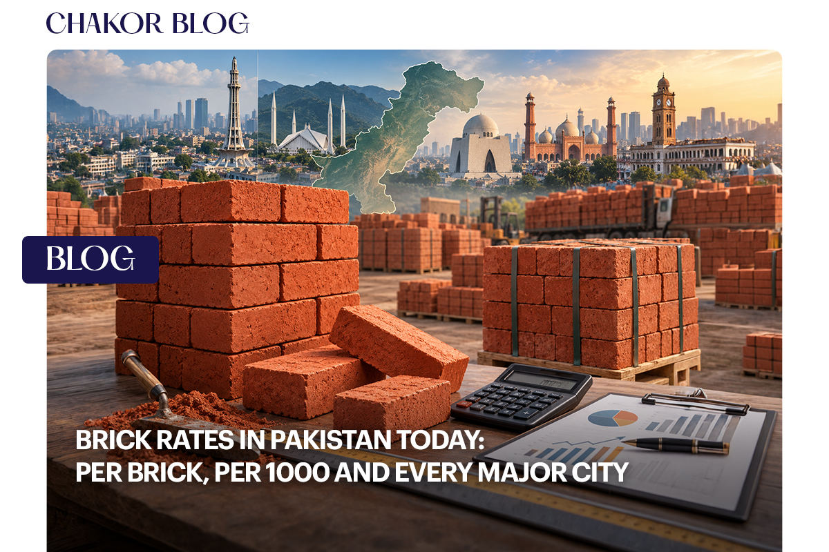 Bricks Price in Pakistan 2026: 1000 Bricks Rate by City