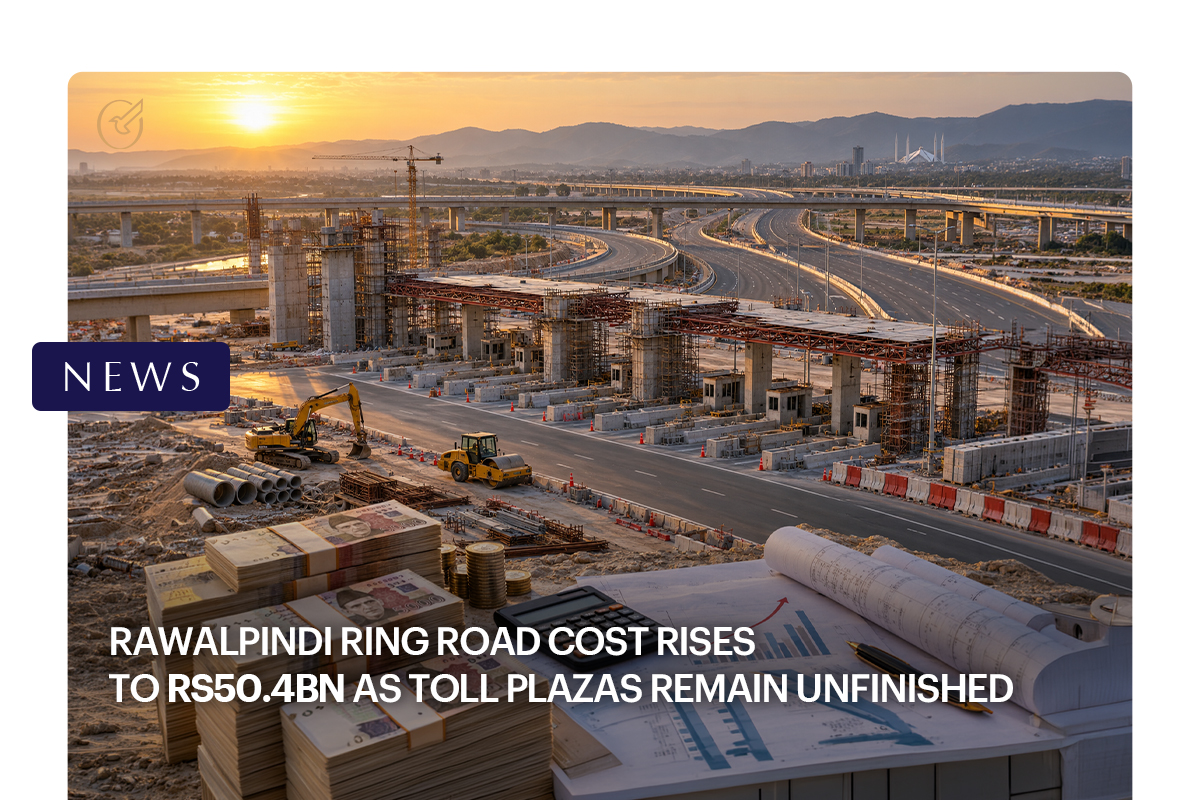 Rawalpindi Ring Road Cost Rises to Rs50.4bn as Toll Plazas Remain Unfinished