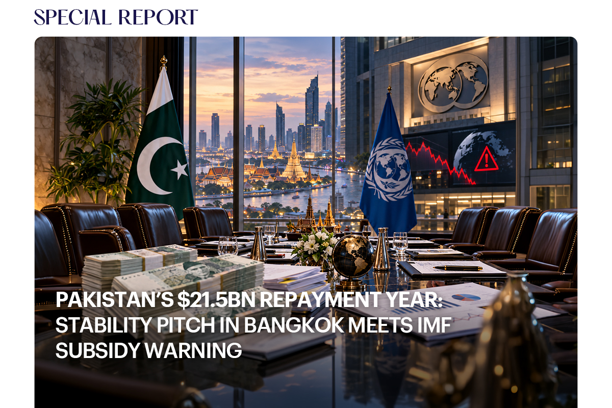 Pakistan’s $21.5bn Repayment Year: Stability Pitch in Bangkok Meets IMF Subsidy Warning